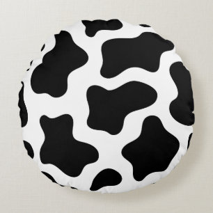 Cow Pow Round Cushion