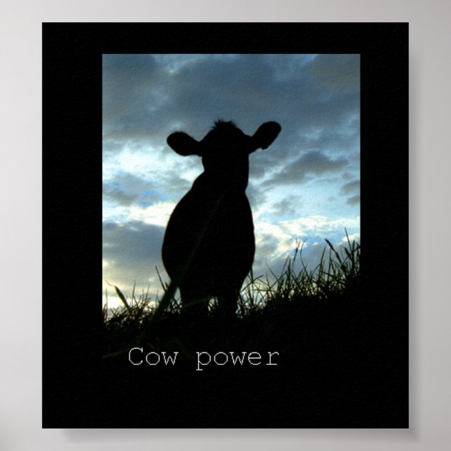cow power poster (Front)