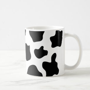 Cow print coffee mug Personalizable