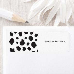 Cow Print, Cow Pattern, Cow Spots, Black And White