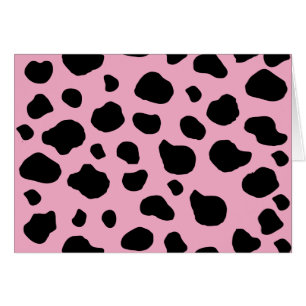 Cow Print, Cow Pattern, Cow Spots, Pink Cow