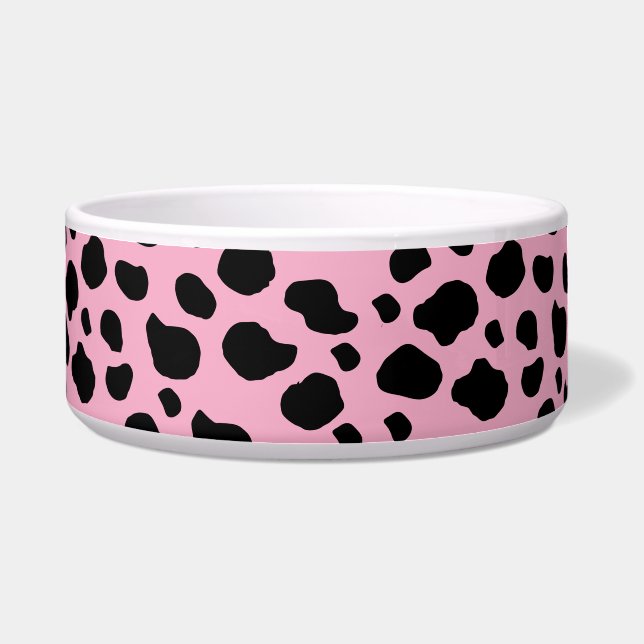 Cow Print, Cow Pattern, Cow Spots, Pink Cow (Front)