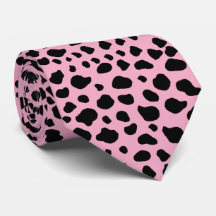 Cow Print, Cow Pattern, Cow Spots, Pink Cow Tie