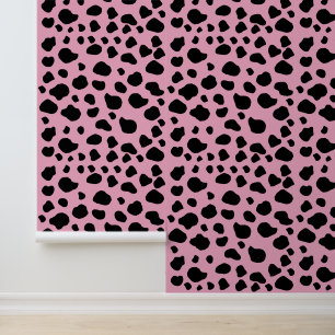 Cow Print, Cow Pattern, Cow Spots, Pink Cow Wallpaper