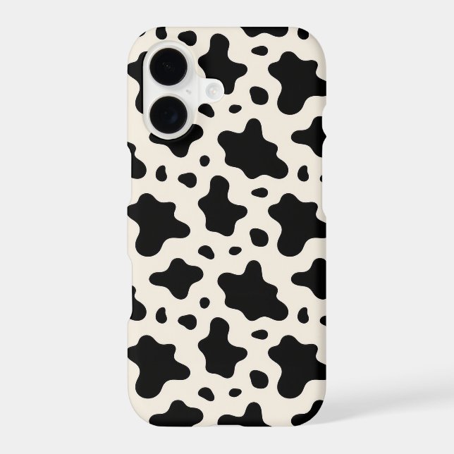 Cow Print Cowboy Western Phone Case (Back)