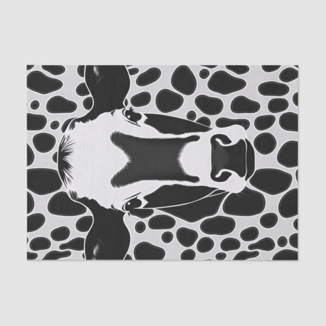 Cow Print Decoupage Paper (Front)