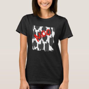 Cow Print Easy Halloween Costume T-Shirt