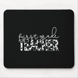 Cow Print for Elementary School First Grade Teache Mouse Mat