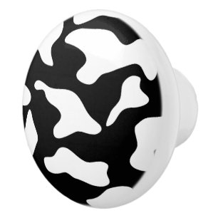 Cow Print Kitchen Knob