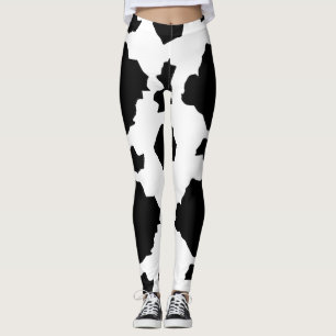 Cow Print Leggings