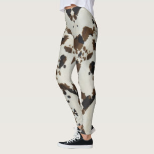 Cow Print Leggings