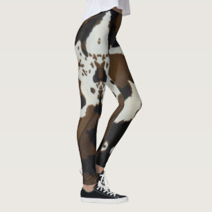 Cow Print Leggings