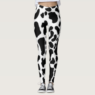 Cow Print Leggings