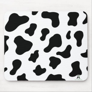 Cow-print mat mouse mat