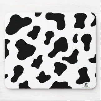 Cow-print mat mouse mat