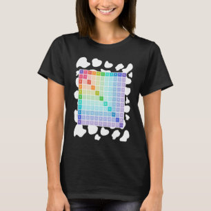 Cow Print Maths Costume Idea Kids & Multiplication T-Shirt