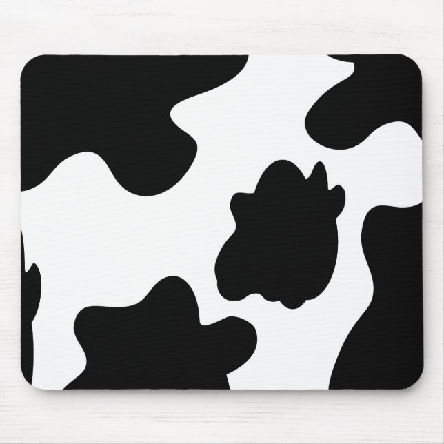Cow Print Mouse Mat (Front)