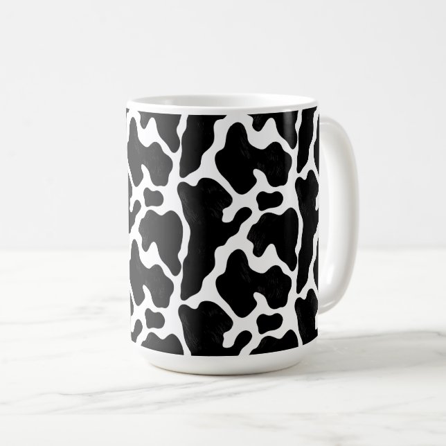 Cow Print Mug (Front Right)