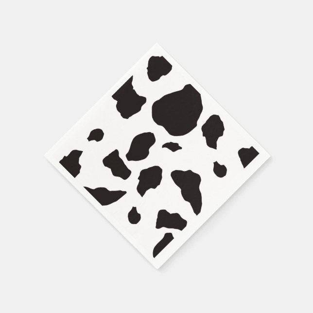 Cow Print Napkin (Corner)
