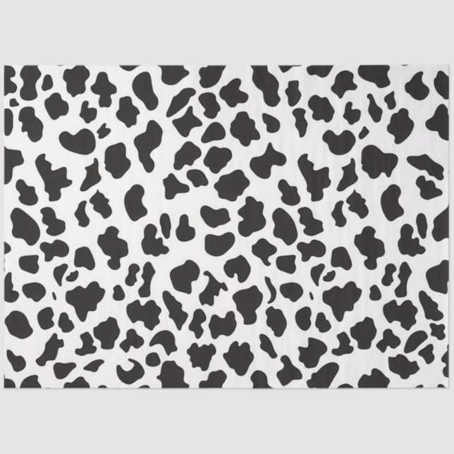 Cow Print Pattern Tissue Paper (Front)