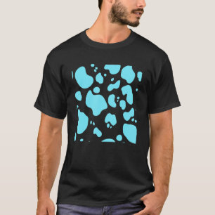 Cow Print Pink Spotted Pattern Cool Animal T-Shirt