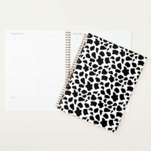 Cow Print Planner
