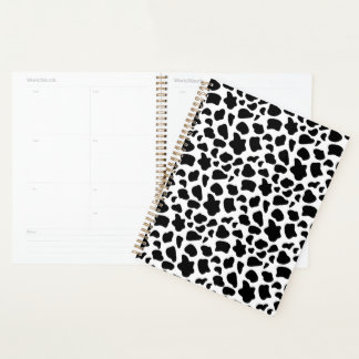Cow Print Planner