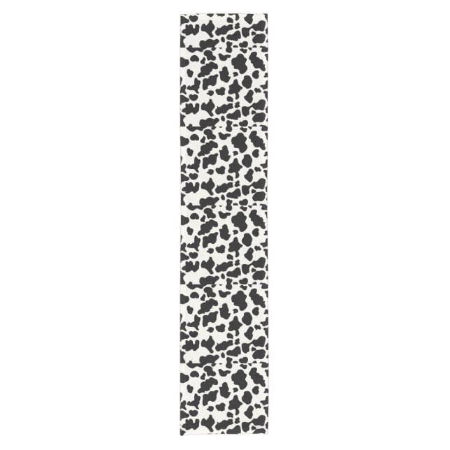 Cow Print Short Table Runner (Front)