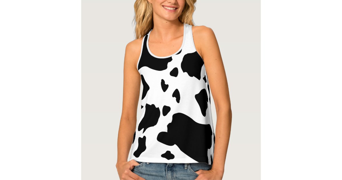 Cow Print Tank Top | Zazzle