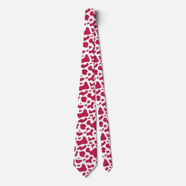 cow print tie headband (Front)