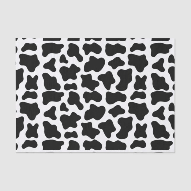 Cow Print Tissue Paper (Front)