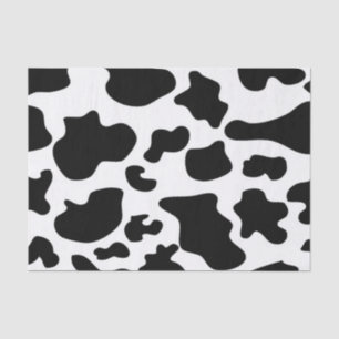 Cow Print Tissue Paper