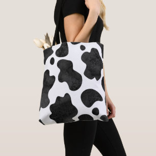 Cow Print Tote Bag   Farm Animal Costume Accessory