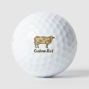 Cow Profile Golf Balls