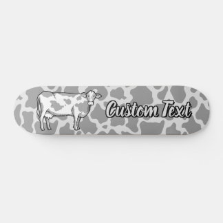 Cow Profile Skateboard Deck