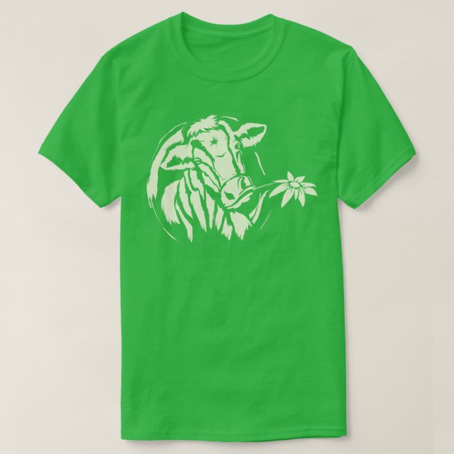 Cow Ranch Rancher T-Shirt (Design Front)