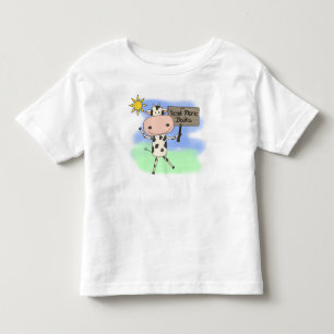 Cow Read More Books Toddler T-Shirt