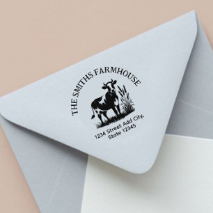 Cow return address stamp