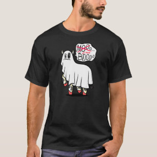 Cow Say Moo No I Mean Boo Kids Ghost Halloween T-Shirt