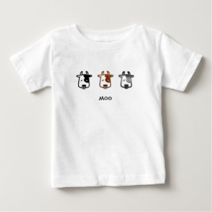 Cow says moo baby T-Shirt