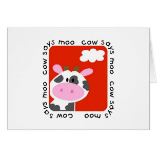 Cow Says Moo Tshirts and Gifts