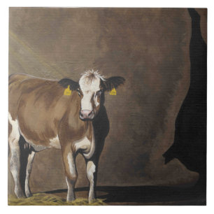 Cow Shadow Tile