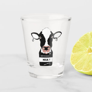 Cow! Shot Glass