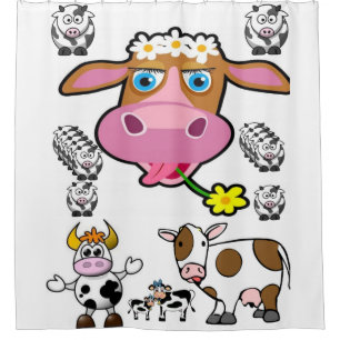 Cow Shower Curtain