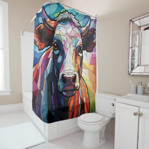 Cow Shower Curtain