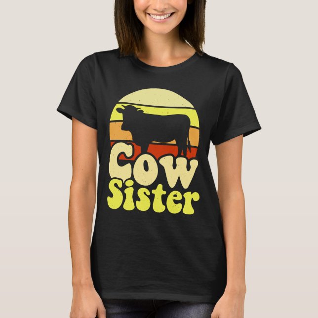 Cow Sister T-Shirt (Front)