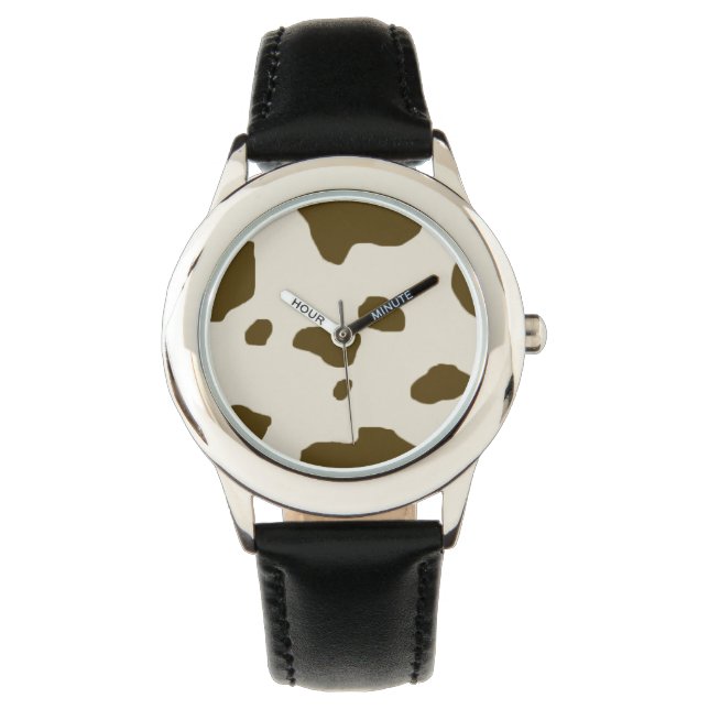COW SKIN Brown Spots Watch (Front)