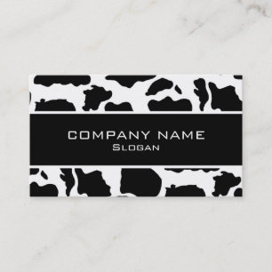 Cow skin Business Cards