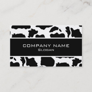 Cow skin Business Cards