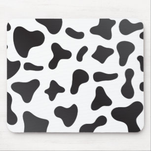 Cow Skin Texture Pattern Mouse Mat